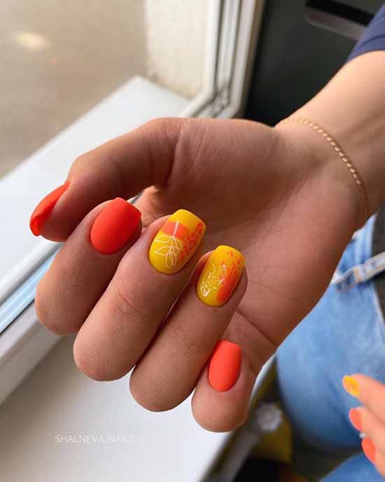 Beaux ongles mats: design, nouvelle manucure sur la photo