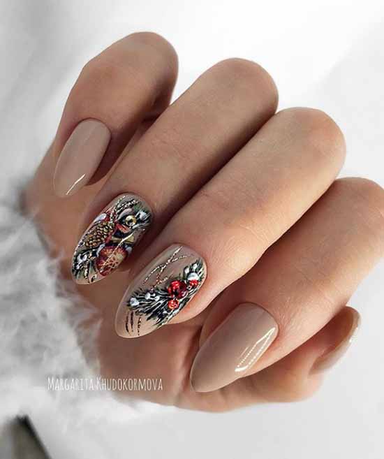 New Year's nail design 2021: photos, manicure ideas for the Year of the Ox