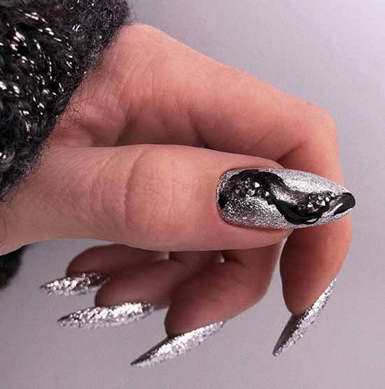 Conception des ongles du Nouvel An 2021: photos, idées de manucure pour l'Année du Buffle