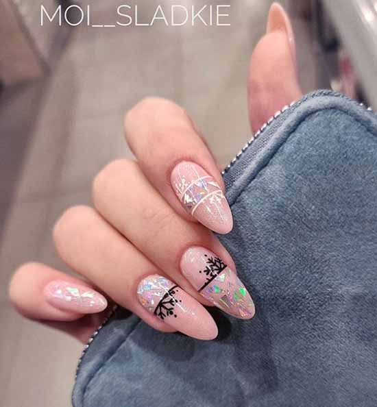 New Year's nail design 2021: photos, manicure ideas for the Year of the Ox