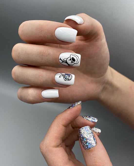 New Year's nail design 2021: photos, manicure ideas for the Year of the Ox