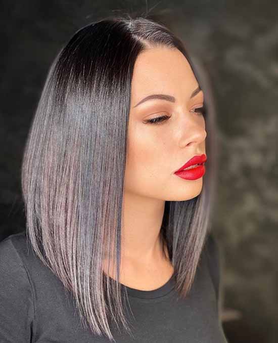 Fashionable haircuts for shoulder-length hair 2021: photos, trends