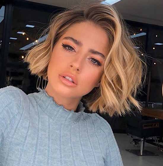 Fashionable haircuts for shoulder-length hair 2021: photos, trends