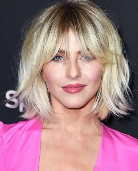 Fashionable haircuts for shoulder-length hair 2021: photos, trends