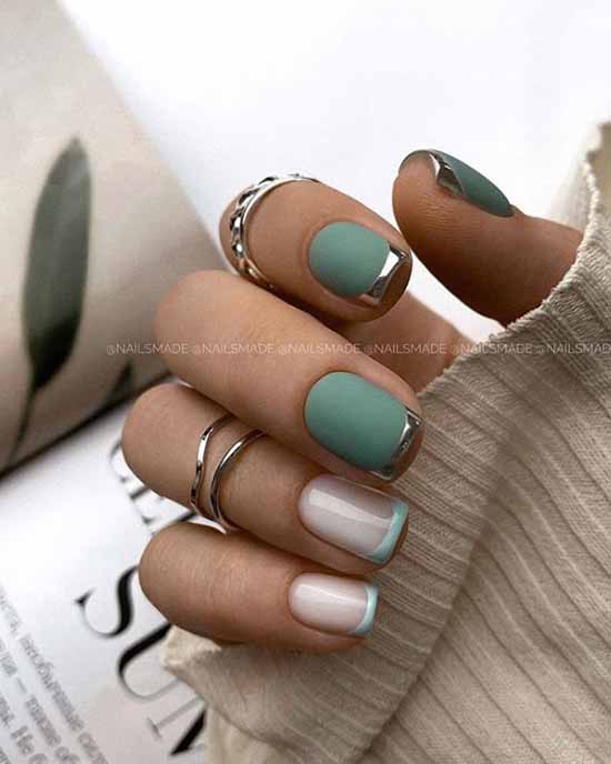 Shiny jacket: a large selection of new photo ideas for manicure