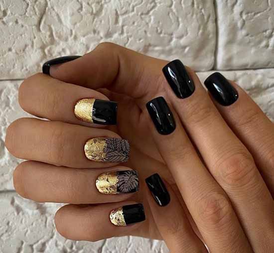 Shiny jacket: a large selection of new photo ideas for manicure