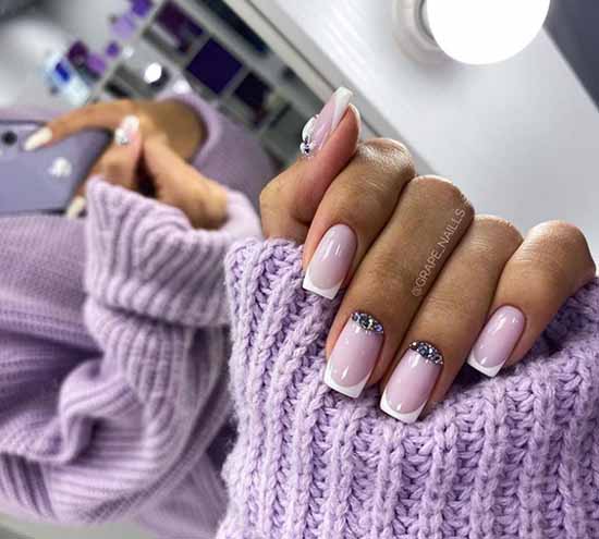 Shiny jacket: a large selection of new photo ideas for manicure