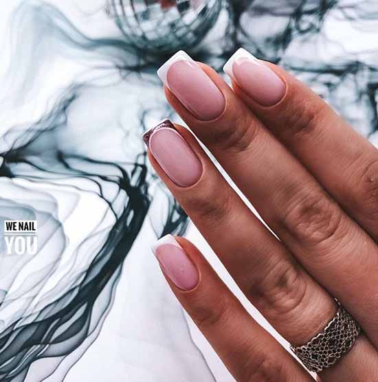 Shiny jacket: a large selection of new photo ideas for manicure