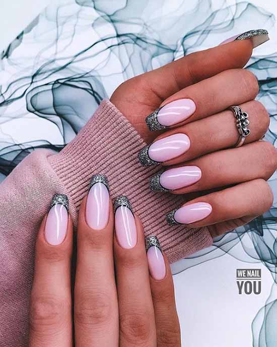 Shiny jacket: a large selection of new photo ideas for manicure