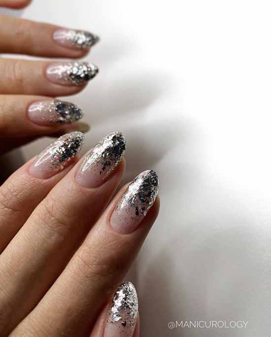 Shiny jacket: a large selection of new photo ideas for manicure