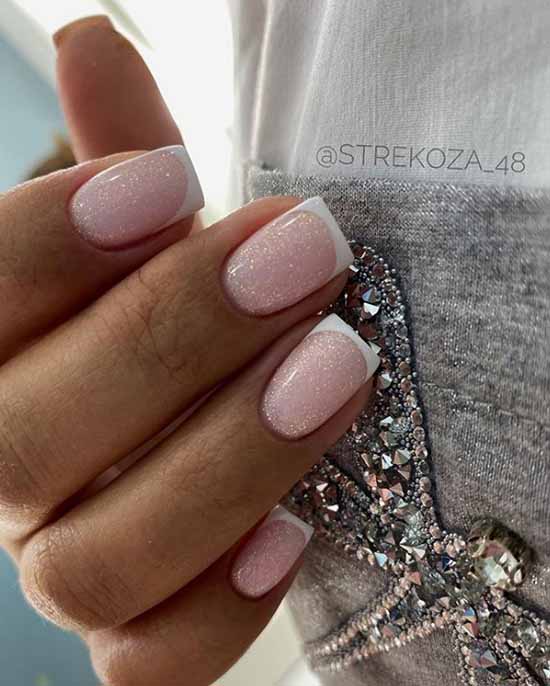 Shiny jacket: a large selection of new photo ideas for manicure