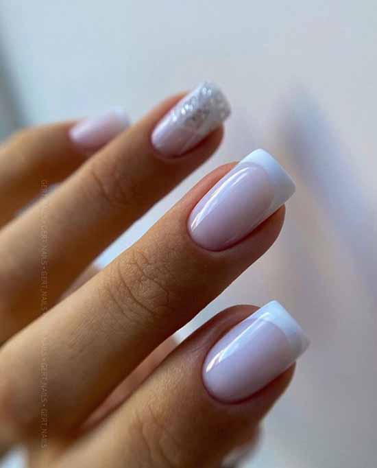 Shiny jacket: a large selection of new photo ideas for manicure