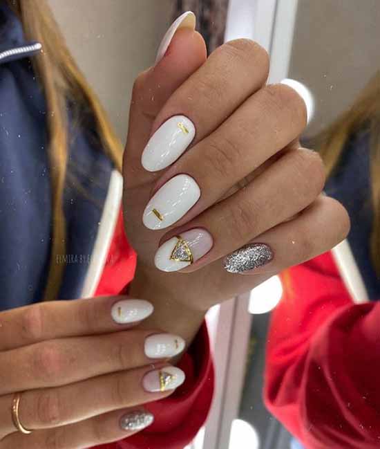 Shiny jacket: a large selection of new photo ideas for manicure