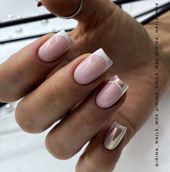 Shiny jacket: a large selection of new photo ideas for manicure