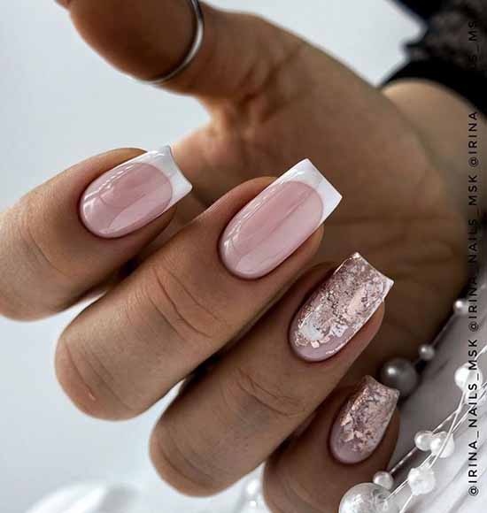 Shiny jacket: a large selection of new photo ideas for manicure