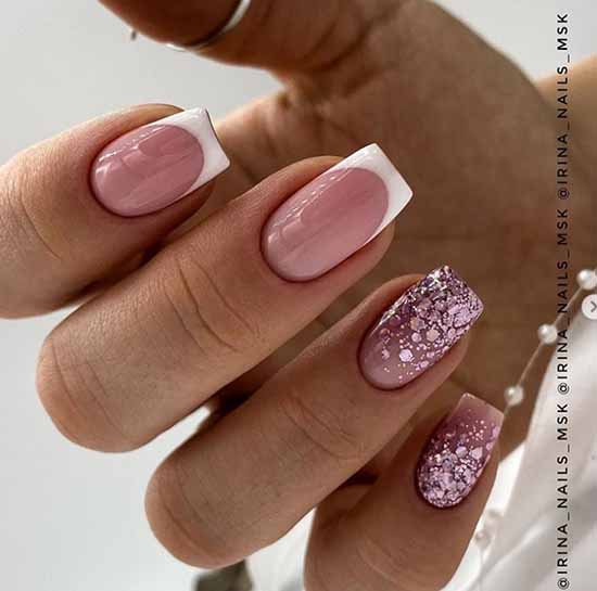 Shiny jacket: a large selection of new photo ideas for manicure