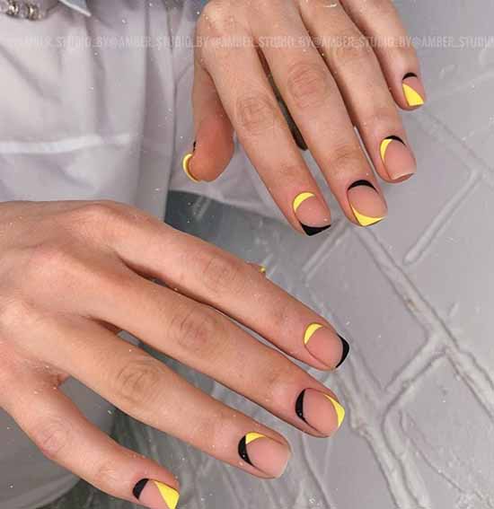 French manicure with design: photo, the best novelties