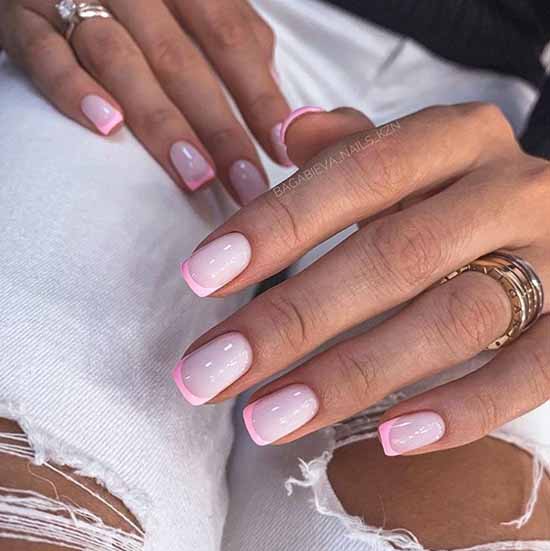 French manicure with design: photo, the best novelties