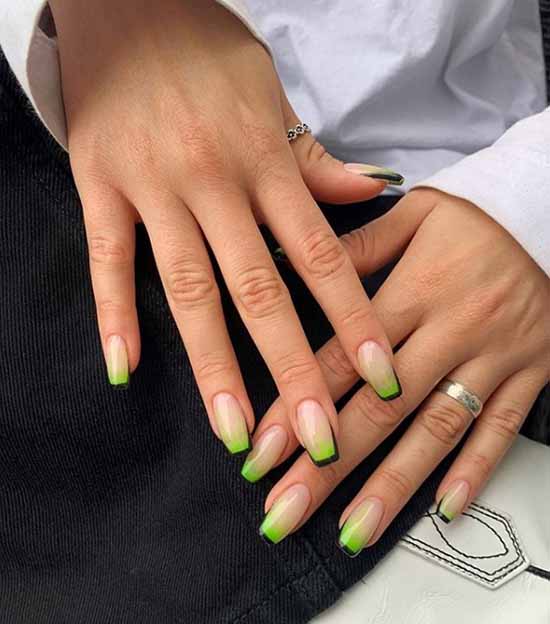 French manicure with design: photo, the best novelties