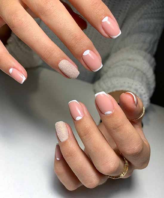 French manicure with design: photo, the best novelties