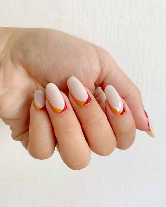 French manicure with design: photo, the best novelties