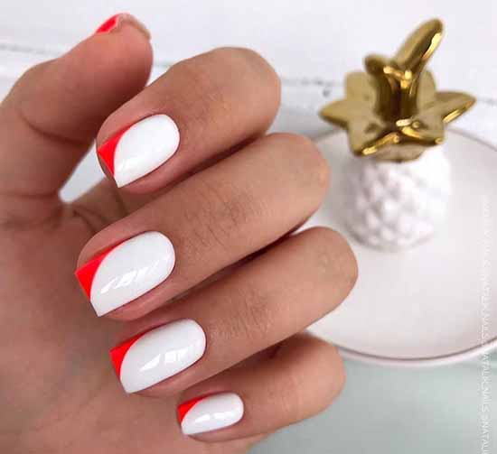 French manicure with design: photo, the best novelties