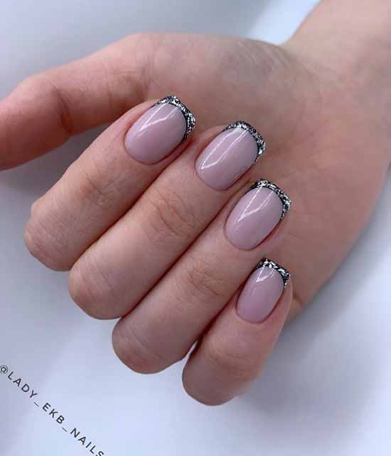 French manicure with design: photo, the best novelties