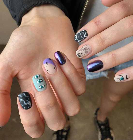 Unusual manicure