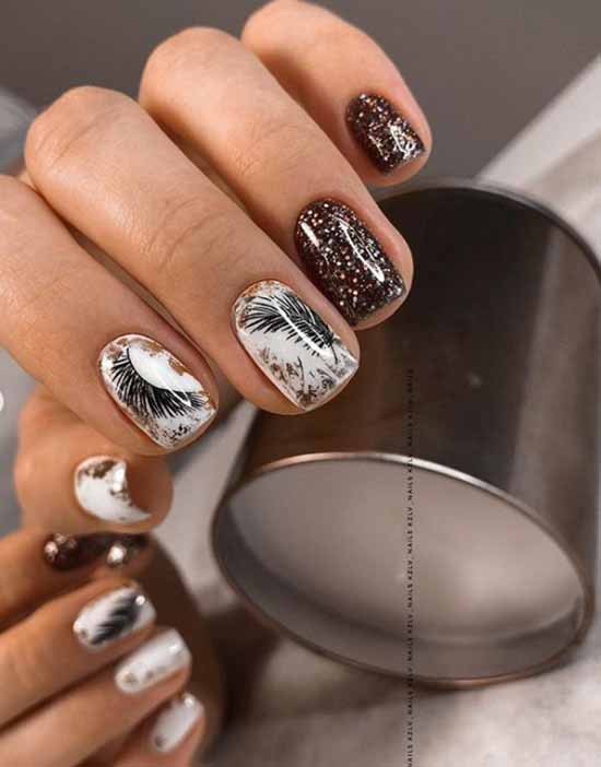 Festive manicure: +100 photos of new nail designs