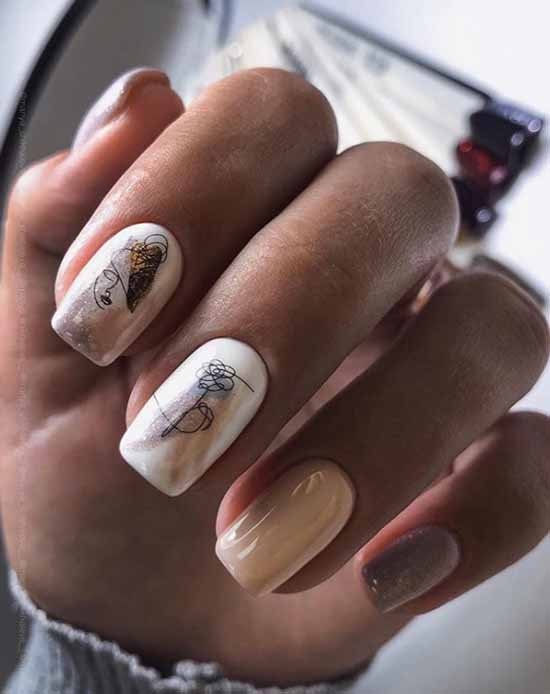 Festive manicure: +100 photos of new nail designs