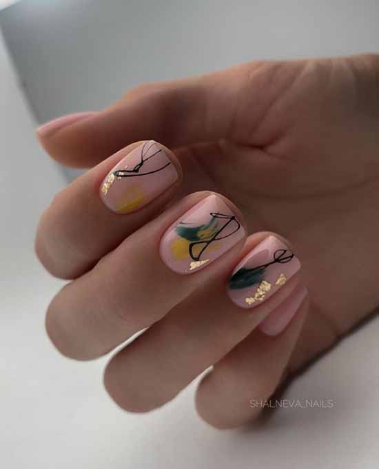 Festive manicure: +100 photos of new nail designs