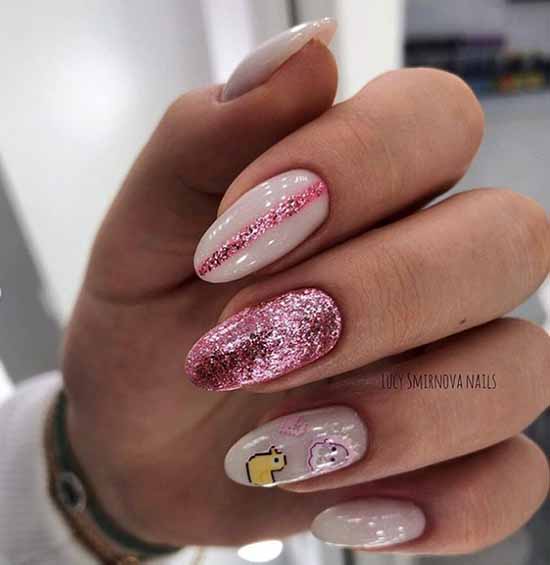 Festive manicure: +100 photos of new nail designs