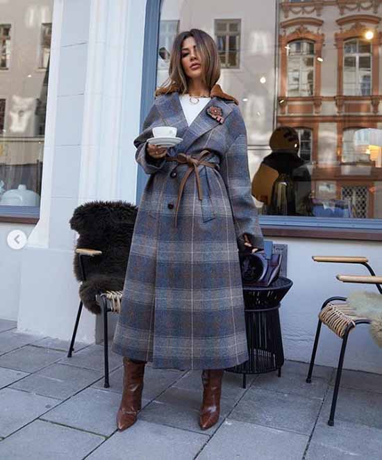 Avec quoi et comment porter une ceinture: images féminines à la mode sur la photo