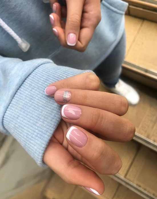 Conception d'ongles en argent: 105 idées sur la photo avec une nouvelle manucure