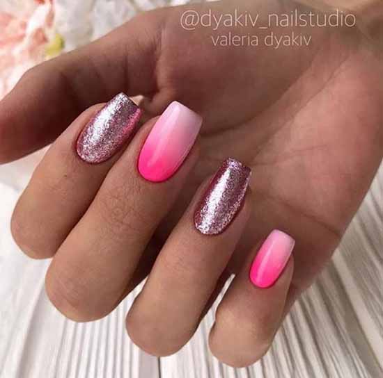 Glitter ombre