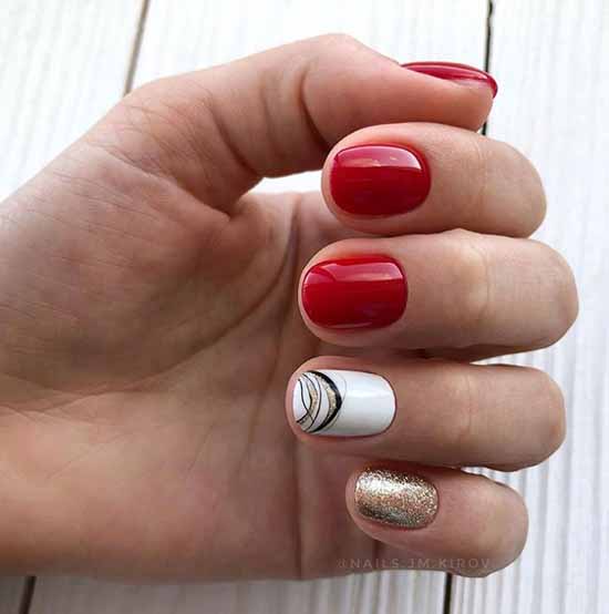 Red Glitter Manicure: +100 Cool Design Ideas