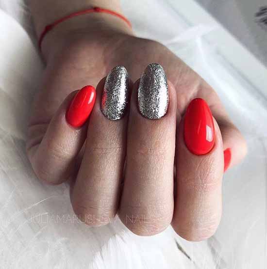 Red Glitter Manicure: +100 Cool Design Ideas