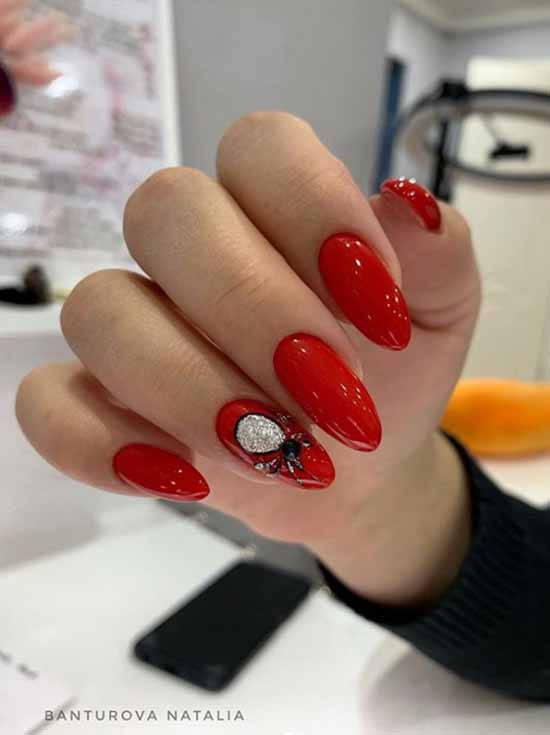 Red Glitter Manicure: +100 Cool Design Ideas