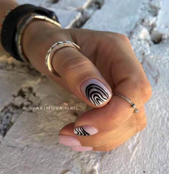 Stylish manicure for short nails: +100 new products on the photo