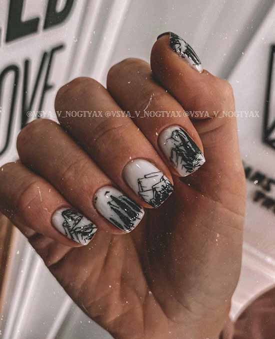 Stylish manicure for short nails: +100 new products on the photo