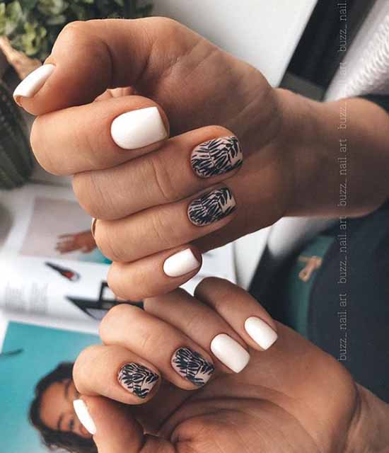 Stylish manicure for short nails: +100 new products on the photo