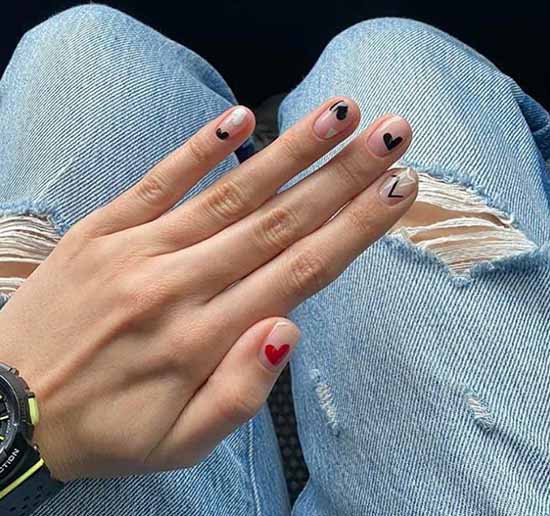 Stylish manicure for short nails: +100 new products on the photo