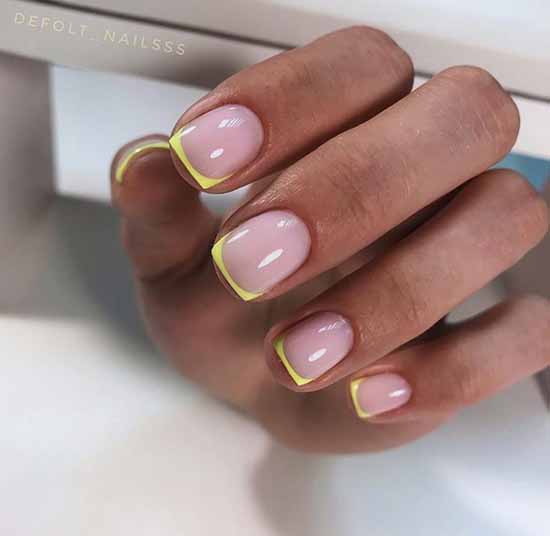 Stylish manicure for short nails: +100 new products on the photo