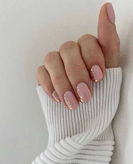 Potale on nails: +100 manicure photos, beautiful design