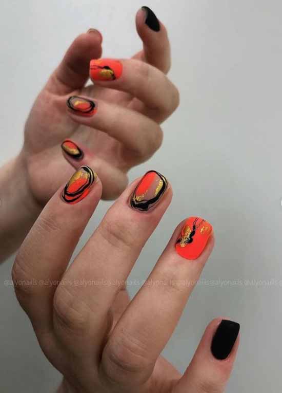 Potale on nails: +100 manicure photos, beautiful design