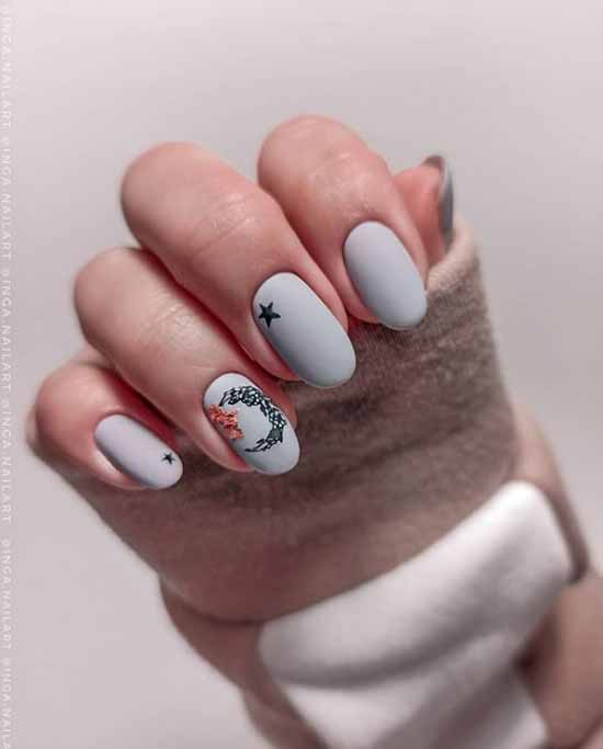 Potale on nails: +100 manicure photos, beautiful design