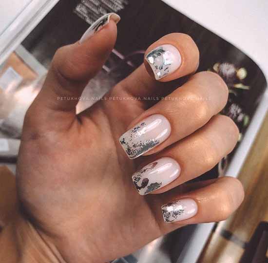 Potale on nails: +100 manicure photos, beautiful design