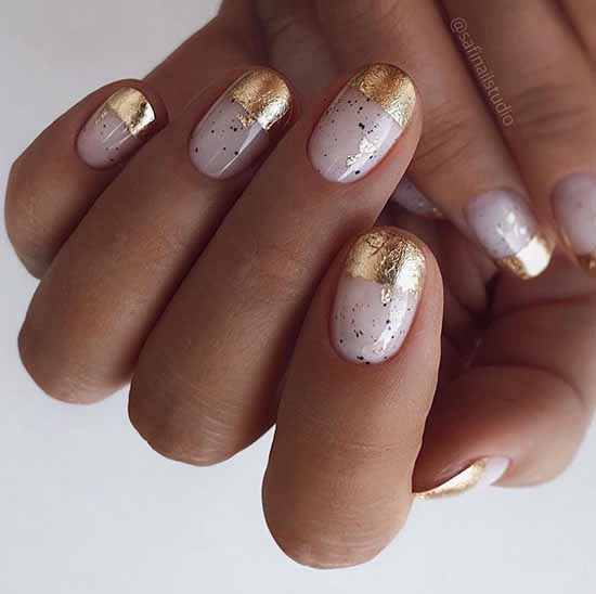 Potale on nails: +100 manicure photos, beautiful design