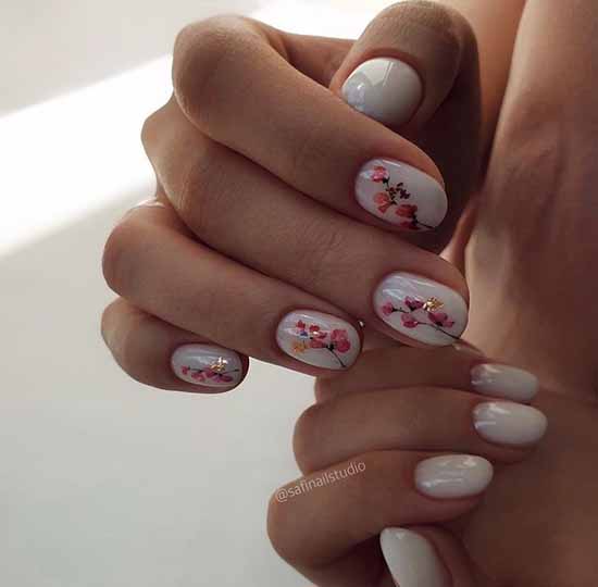 Potale on nails: +100 manicure photos, beautiful design