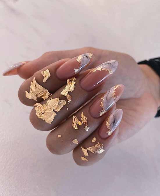 Potale on nails: +100 manicure photos, beautiful design